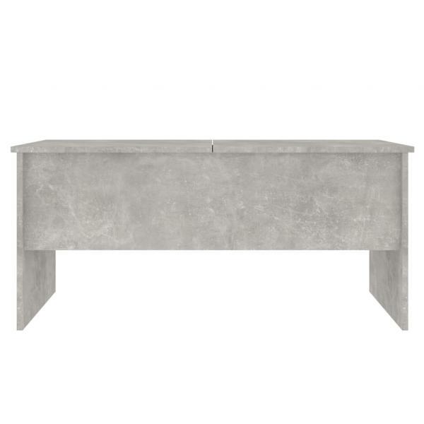 Couchtisch Betongrau 102x50,5x46,5 cm Holzwerkstoff