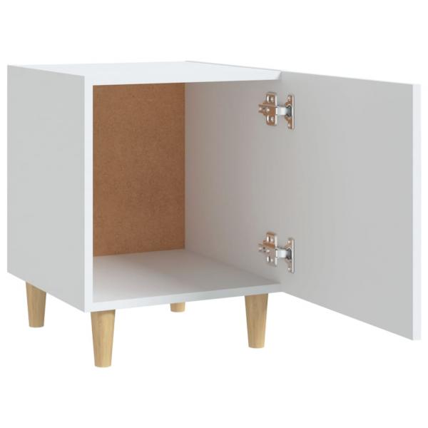 Nachttisch Weiß Holzwerkstoff