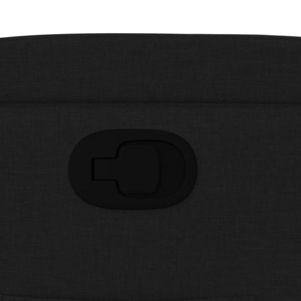 Relaxsessel Schwarzer Stoff