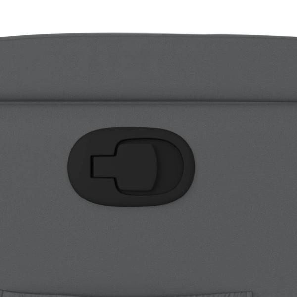 Relaxsessel Grau Kunstleder