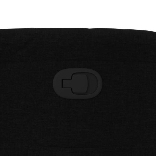 Relaxsessel Schwarzer Stoff