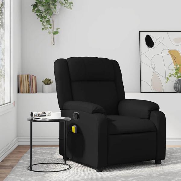ARDEBO.de - Massage-Relaxsessel, Kunstleder, Schwarz