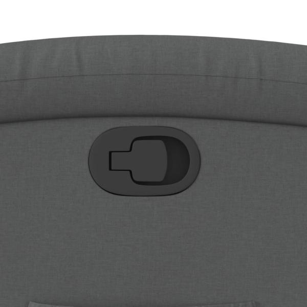 Relaxsessel, Stoff, Dunkelgrau