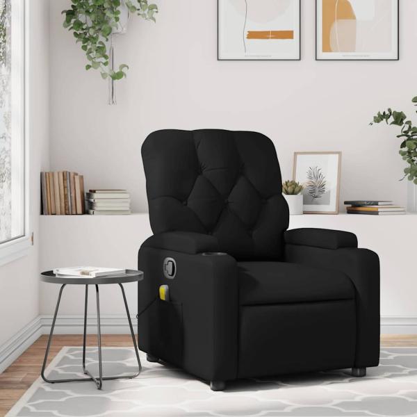 ARDEBO.de - Massage-Relaxsessel, Kunstleder, Schwarz