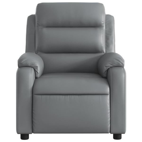 ARDEBO.de - Massagesessel Relaxsessel Grau Kunstleder