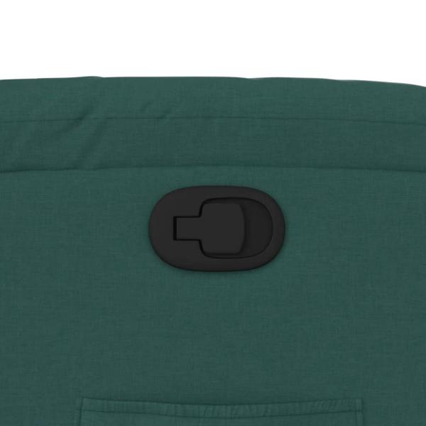 Relaxsessel, Stoff, Dunkelgrün