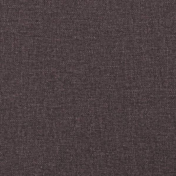 Boxspringbett mit Matratze Dunkelbraun 180x200 cm Stoff
