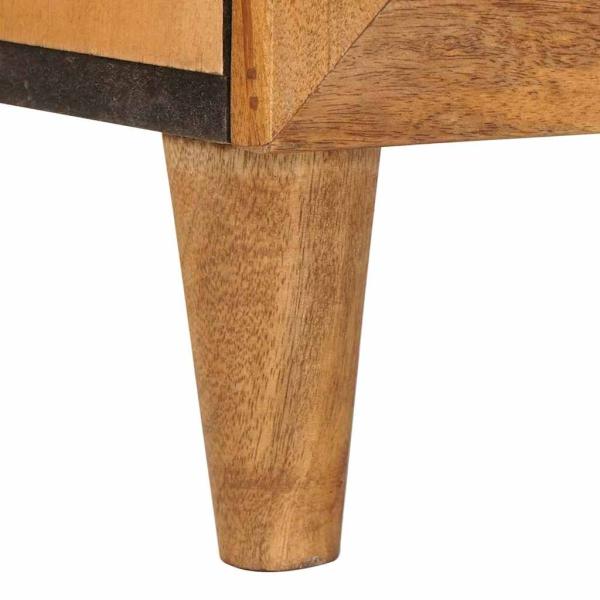 Badezimmermöbel Set mit Schubladen 3 pcs Braun 38 x 33 x 160 cm