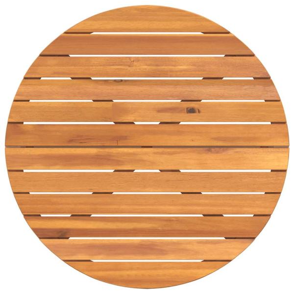 5-teiliges Garten-Ess-Set aus Massivholz Akazie