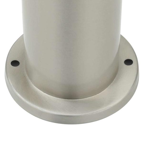 Pollerleuchte mit Sensor und Steckdose 110 cm Edelstahl IP44
