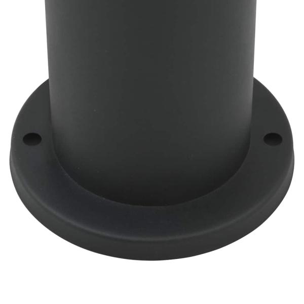 Pollerleuchte mit Sensor und Steckdose 110 cm Edelstahl IP44