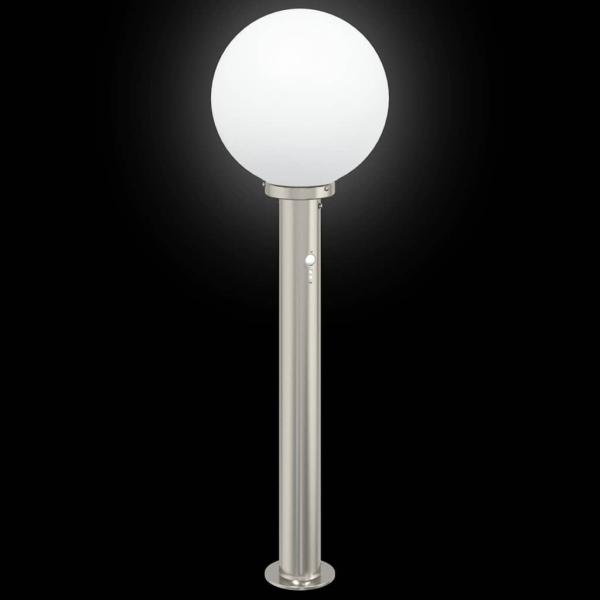 Pollerleuchte mit Sensor 80 cm Edelstahl IP44