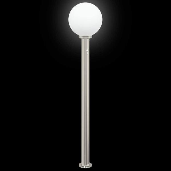Pollerleuchten mit Sensor 3 Stk. 120 cm Edelstahl IP44