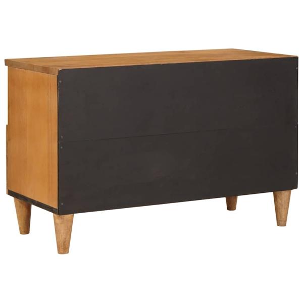 TV-Schränk Hellbraun 70 x 33 x 46 cm massives Mangoholz