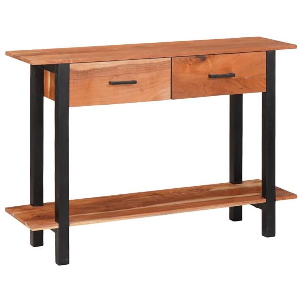 Konsolentisch Braun 110 x 30 x 75 cm Akazie Massivholz