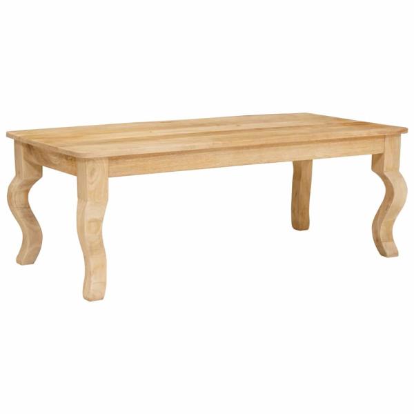 ARDEBO.de - Couchtisch Braun 100 x 55 x 40 cm massives Mangoholz