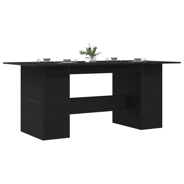 Esstisch Schwarze Eiche 180x90x76 cm Holzwerkstoff