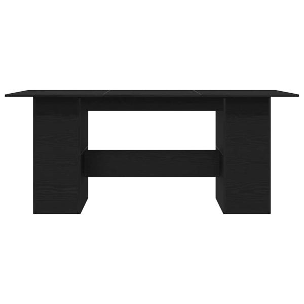 Esstisch Schwarze Eiche 180x90x76 cm Holzwerkstoff