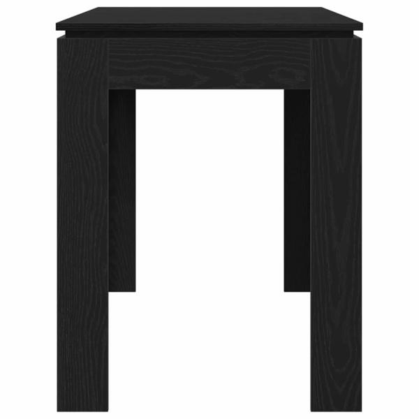 Esstisch Schwarze Eiche 120x60x76 cm Holzwerkstoff