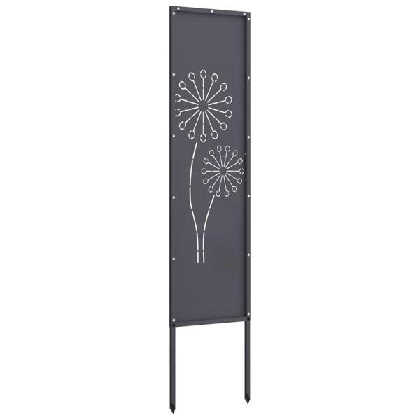 ARDEBO.de - Garten Sichtschutz-Leinwand Anthrazit 32 x 140 cm