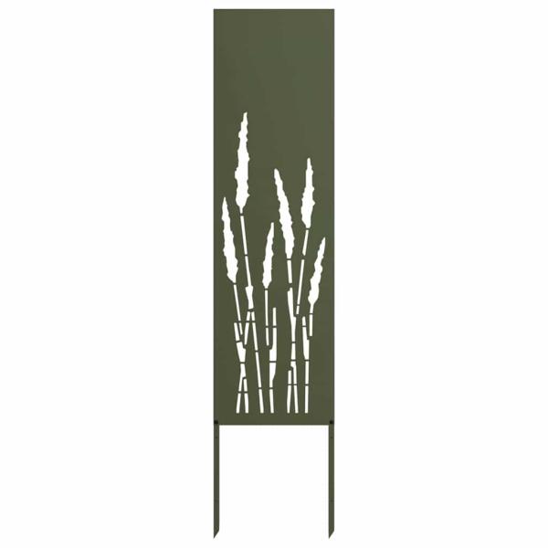 Garten Sichtschutz-Leinwand Olivgrün 32 x 140 cm