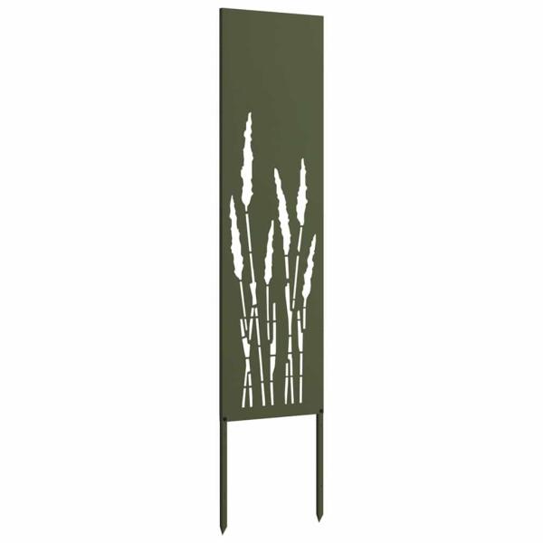 Garten Sichtschutz-Leinwand Olivgrün 32 x 140 cm