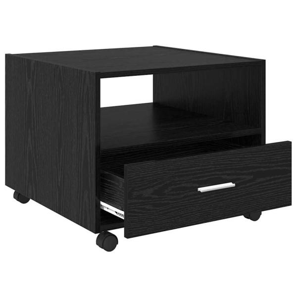 Couchtisch Schwarze Eiche 55 x 55 x 45 cm Holzwerkstoff