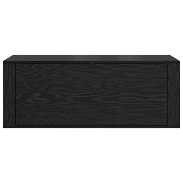 Schuhschrank Schwarze Eiche 100 x 35 x 38 cm Holzwerkstoff