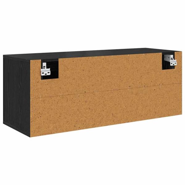 Schuhschrank Schwarze Eiche 100 x 35 x 38 cm Holzwerkstoff