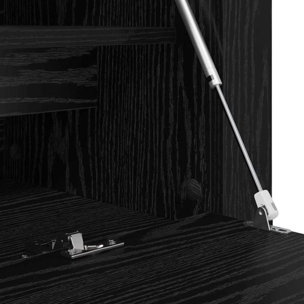 Schuhschrank Schwarze Eiche 100 x 35 x 38 cm Holzwerkstoff