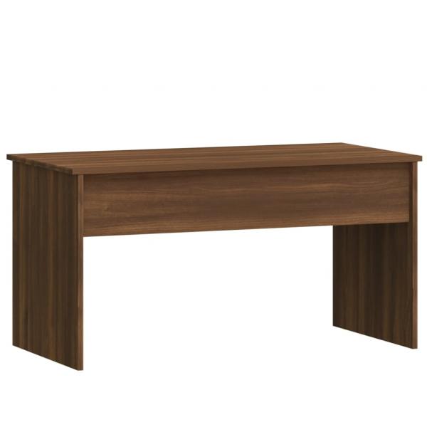 Couchtisch Braun Eichen-Optik 102x50,5x52,5 cm Holzwerkstoff