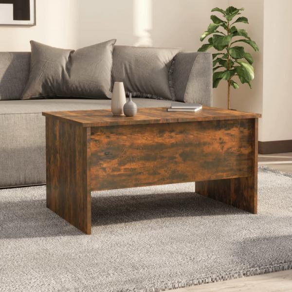 Couchtisch Räuchereiche 80x50x42,5 cm Holzwerkstoff