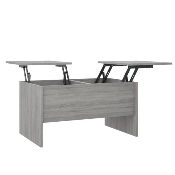 Couchtisch Grau Sonoma 80x50x42,5 cm Holzwerkstoff