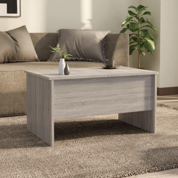 Couchtisch Grau Sonoma 80x50x42,5 cm Holzwerkstoff