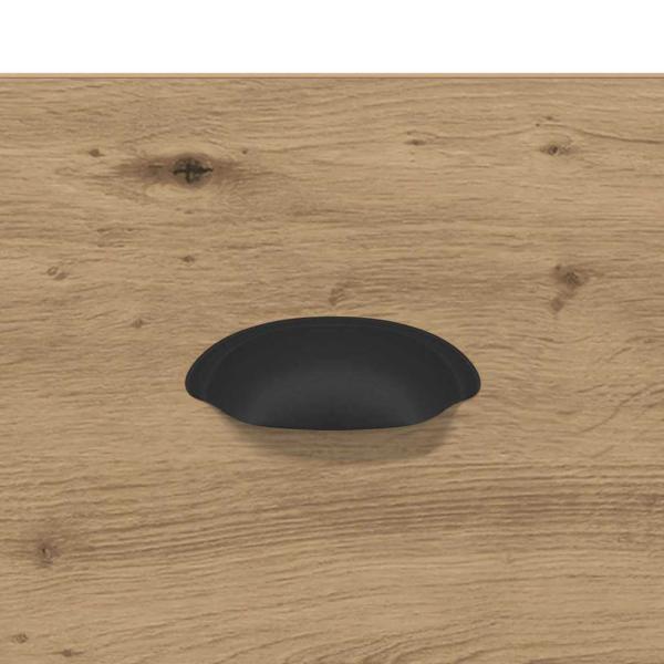 Nachttisch 2 pcs Eiche handwerklich 43 x 36 x 60 cm