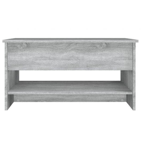 Couchtisch Grau Sonoma 80x50x40 cm Holzwerkstoff