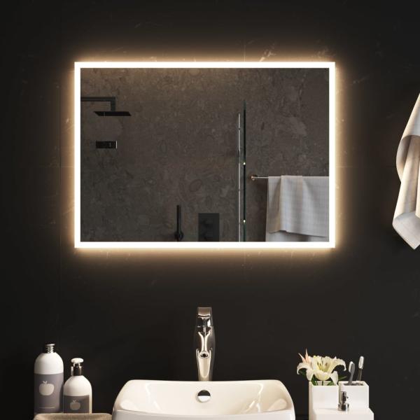 ARDEBO.de - LED-Badspiegel 70x50 cm