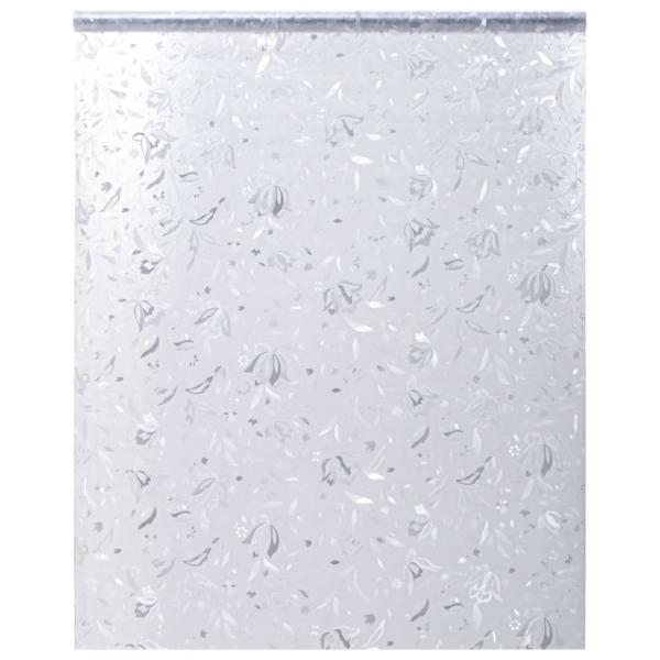 ARDEBO.de - Fensterfolie Matt Blumenmuster 45x500 cm PVC