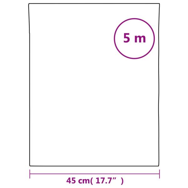 Fensterfolie Matt Blumenmuster 45x500 cm PVC