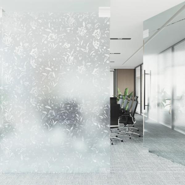 Fensterfolie Matt Blumenmuster 45x500 cm PVC
