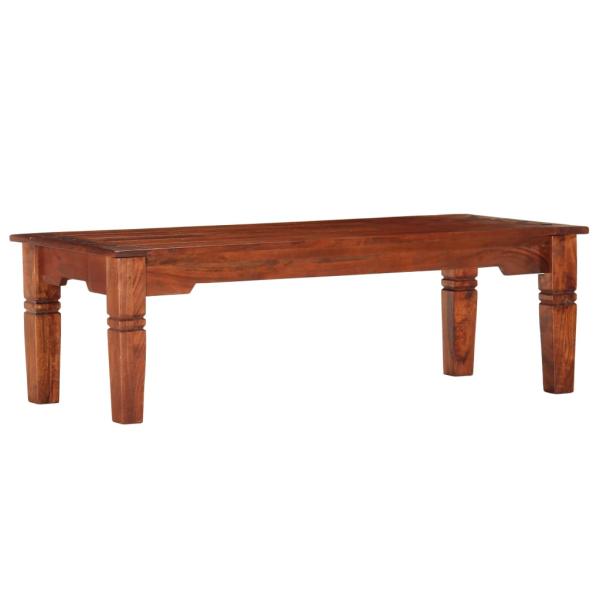 Couchtisch 110 x 50 x 35 cm Massivholz Akazie