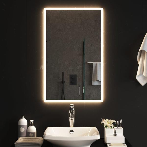 LED-Badspiegel 50x80 cm