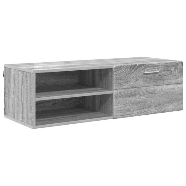 TV-Schränk Grau Sonoma 100.5 x 39 x 30 cm Holzwerkstoff