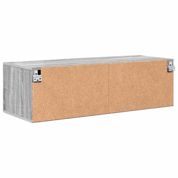 TV-Schränk Grau Sonoma 100.5 x 39 x 30 cm Holzwerkstoff