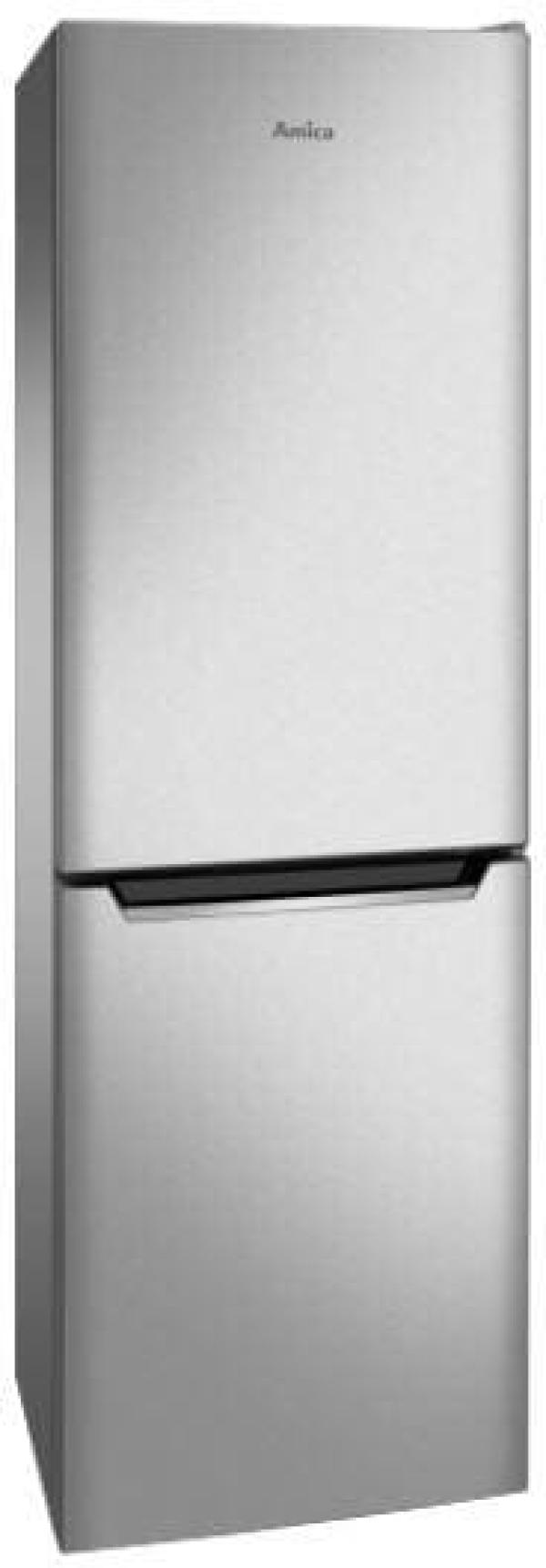 ARDEBO.de Amica AKG 3840 E Stand Kühl-Gefrierkombination, 47,4 cm breit, 157 L, FrostControl, Superkühlfunktion, Supergefrierfunktion, Edelstahl