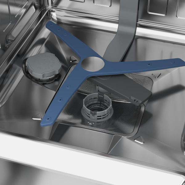 Beko BDUN3844M0X Vollintegrierter Geschirrspüler, 60 cm breit, 14 Maßgedecke, 6 Programme, Edelstahl Fingerprint Free