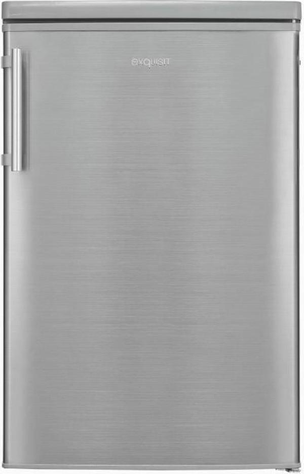 ARDEBO.de Exquisit KS16-4-HE-040C Standkühlschrank mit Gefrierfach, 55 cm breit, 109 L, inoxlook