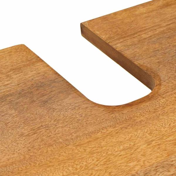 Badezimmermöbel Set Wandmontiert 2 pcs Braun 62 x 33 x 58 cm