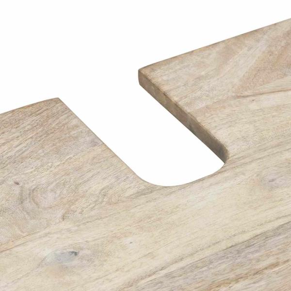 Badezimmermöbel Set mit Schubladen 4 pcs Weiß 38 x 33 x 160 cm