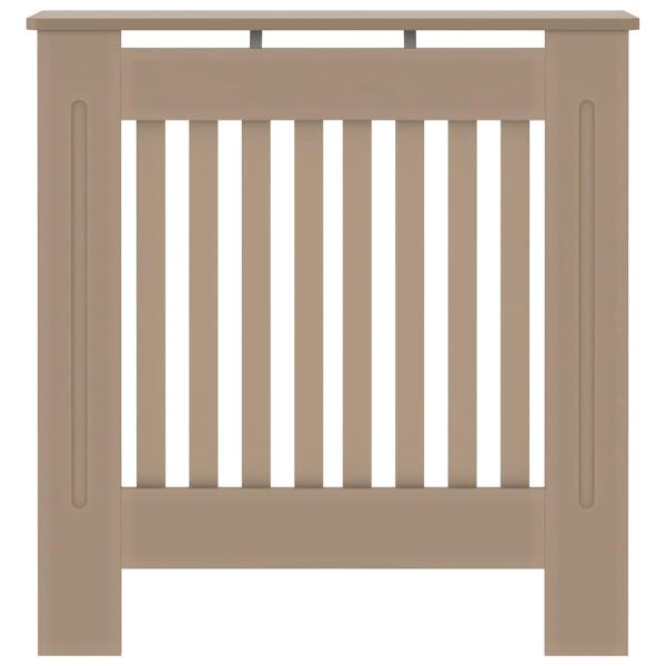 Heizkörperabdeckung 2 pcs Braun 78 x 19 x 81.5 cm Holzwerkstoff